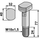 Schraube M18x1,5 - 10.9