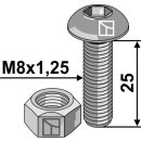 Innensechskantschraube - M8x1,25 - 8.8