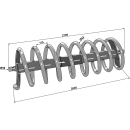 Spiralwalze 2100 - rechte Ausführung