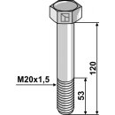 Schraube M20x1,5