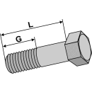 Sechskantschraube mit Feingewinde - M20x1,5 - 10.9