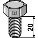 Schraube M12x1,25