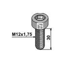 Innensechskantschraube - M12x1,75 - 10.9, 30 mm lang