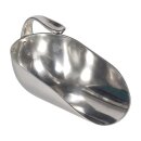 KAMER Aluminium-Futterschaufel | rund | gebogener Griff (1,6 kg)